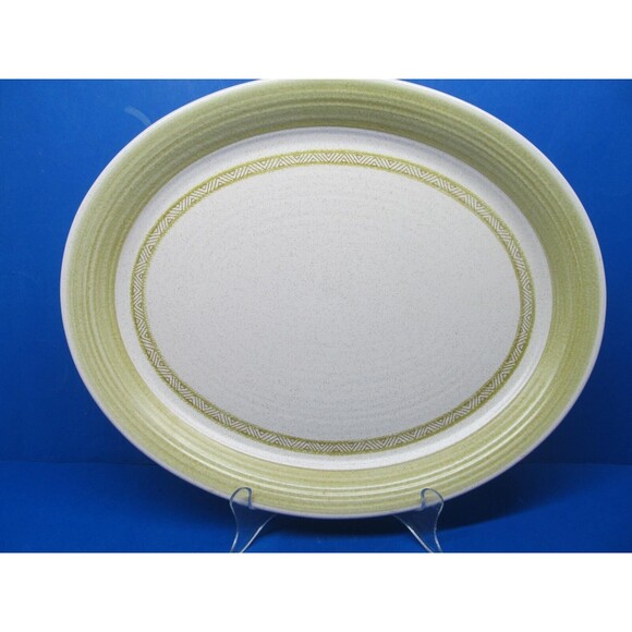 Franciscan Hacienda Green Oval Platter 13 3/4" - Picture 8 of 8